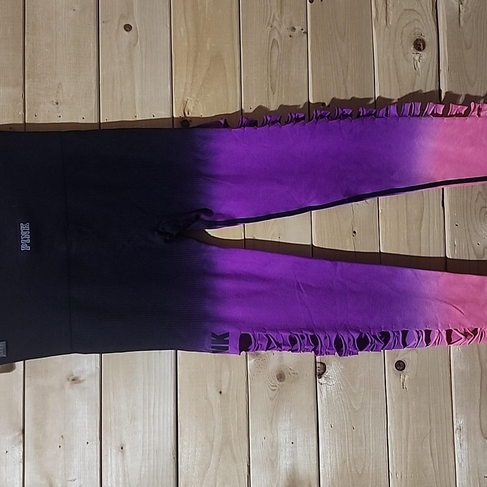 Victoria Secret PINK ombré seamless leggings Size XS - Picture 2 of 5